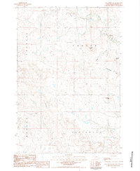 Coal Springs SW 1983 topographic map thumbnail