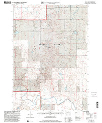 Cole Dam 1998 topographic map preview