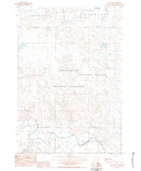 Cole Dam 1983 topographic map thumbnail