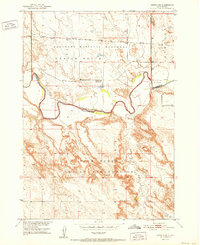 Conata NE 1952 topographic map thumbnail