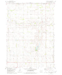 Corsica Lake 1980 topographic map thumbnail