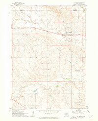 Cottonwood 1961 topographic map thumbnail