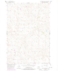 Cottonwood Creek SE 1956 topographic map thumbnail