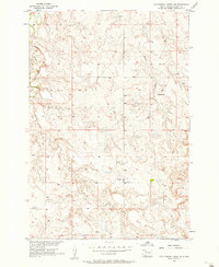 Cottonwood Creek SW 1956 topographic map thumbnail