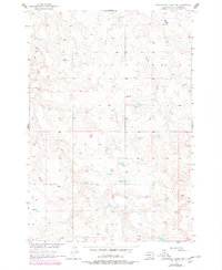 Cottonwood Creek SW 1956 topographic map thumbnail