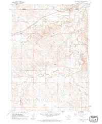 Cottonwood NE 1961 topographic map preview