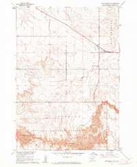 Cottonwood SW 1960 topographic map thumbnail