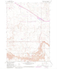 Cottonwood SW 1960 topographic map thumbnail