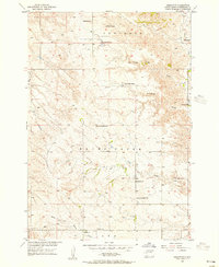 Creighton 1955 topographic map thumbnail