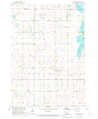 Cresbard NE 1966 topographic map thumbnail