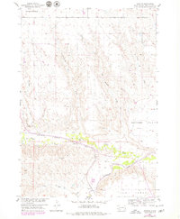 Creston 1954 topographic map thumbnail