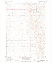 Crocker SW 1973 topographic map thumbnail