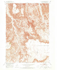 Cuny Table West 1951 topographic map thumbnail
