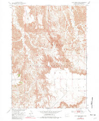Cuny Table West 1951 topographic map thumbnail