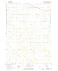 Dallas NW 1964 topographic map thumbnail