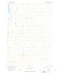 Daly Corners 1954 topographic map thumbnail