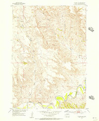 Dalzell NW 1954 topographic map thumbnail