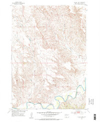 Dalzell NW 1954 topographic map thumbnail
