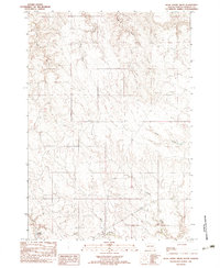 Dead Horse Draw 1982 topographic map thumbnail