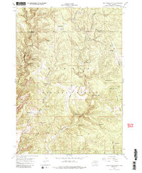 Dead Horse Flats 1955 topographic map thumbnail