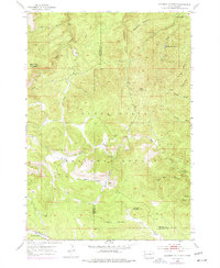 Deadman Mountain 1954 topographic map thumbnail