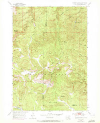 Deadman Mountain 1954 topographic map thumbnail