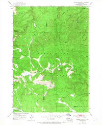 Deadman Mountain 1954 topographic map thumbnail