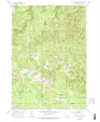 Deadman Mountain 1954 topographic map thumbnail
