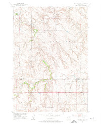 Deep Creek SE 1952 topographic map thumbnail