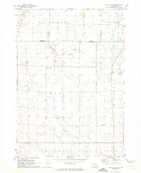Dell Rapids SE 1972 topographic map thumbnail