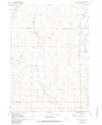 Dell Rapids SE 1972 topographic map thumbnail
