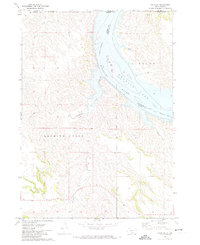 Dixon NE 1971 topographic map thumbnail