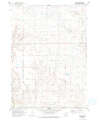 Dry Run 1973 topographic map thumbnail