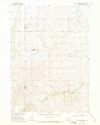 Eagle Mans Butte 1969 topographic map thumbnail