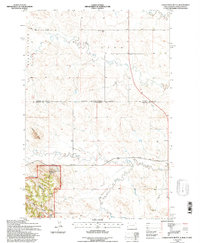 Eagles Nest Butte 1993 topographic map thumbnail
