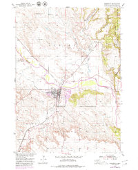 Edgemont 1950 topographic map thumbnail