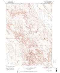Edgemont SW 1950 topographic map thumbnail