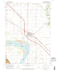 Elk Point 1963 topographic map thumbnail