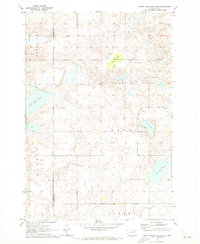 Enemy Swim Lake East 1970 topographic map thumbnail