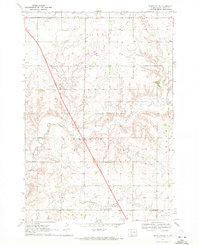 Estelline NE 1970 topographic map thumbnail