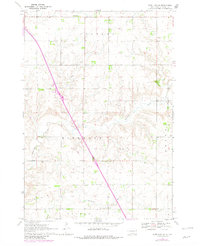 Estelline NE 1970 topographic map thumbnail