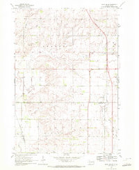 Estelline SE 1970 topographic map thumbnail