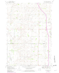 Estelline SE 1970 topographic map thumbnail