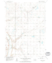 Farwell NW 1957 topographic map thumbnail