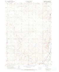 Flandreau SW 1964 topographic map thumbnail