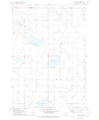 Flight Lake 1974 topographic map thumbnail