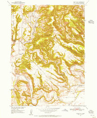 Flint Hill 1950 topographic map thumbnail