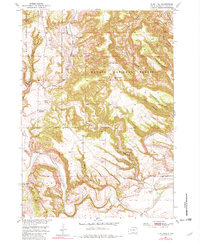 Flint Hill 1950 topographic map thumbnail