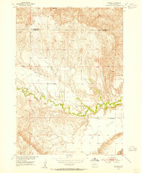 Folsom 1953 topographic map thumbnail