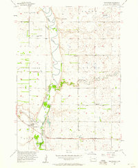 Forestburg 1957 topographic map thumbnail